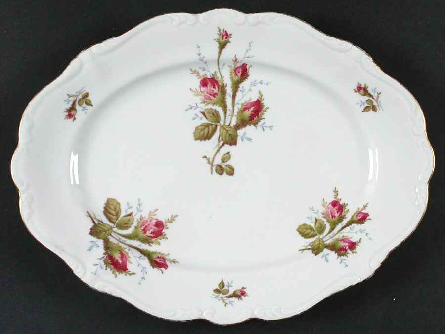 JOH152 12" Oval Serving Platter by Johann Haviland-1