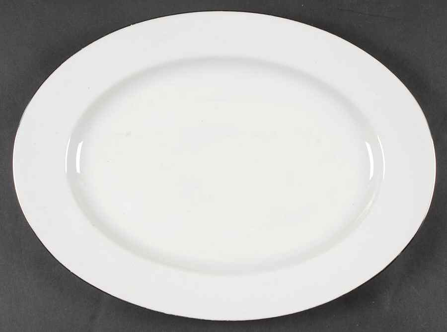 JOH163 14" Oval Serving Platter by Johann Haviland-1