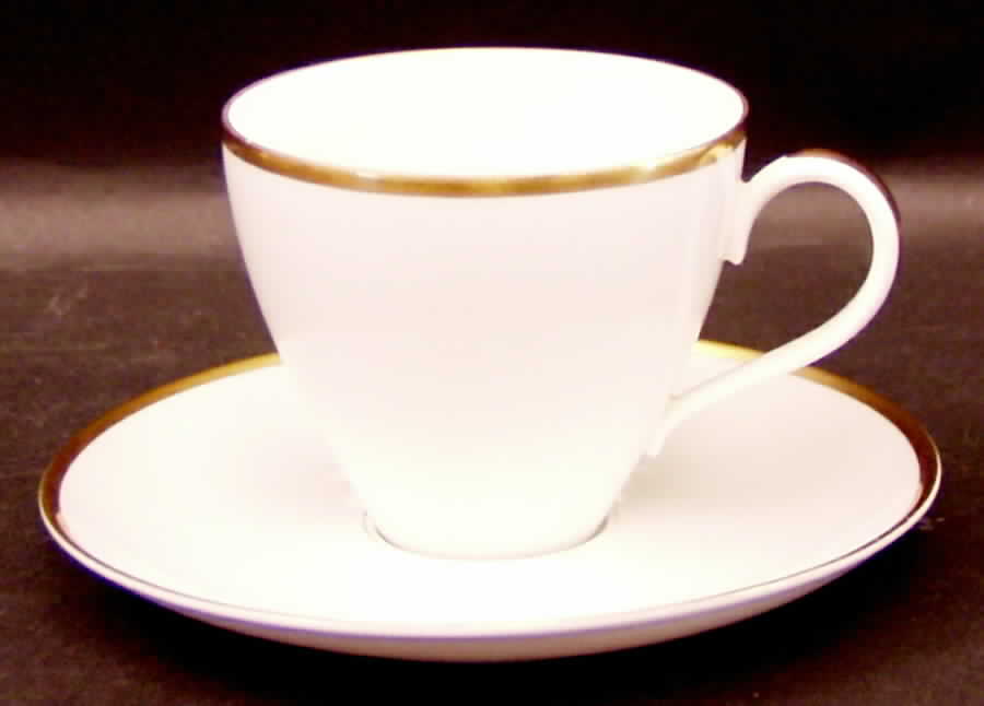 JOH164 Flat Cup & Saucer Set by Johann Haviland-1