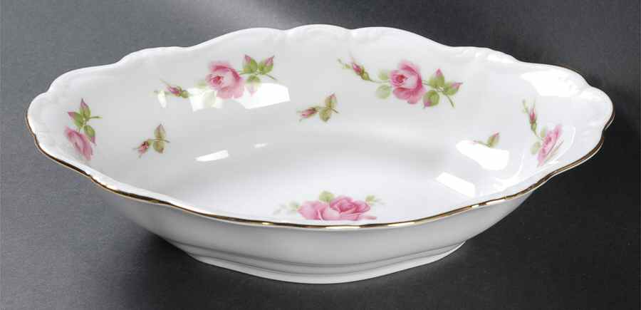 JOH172 10" Oval Vegetable Bowl by Johann Haviland-1