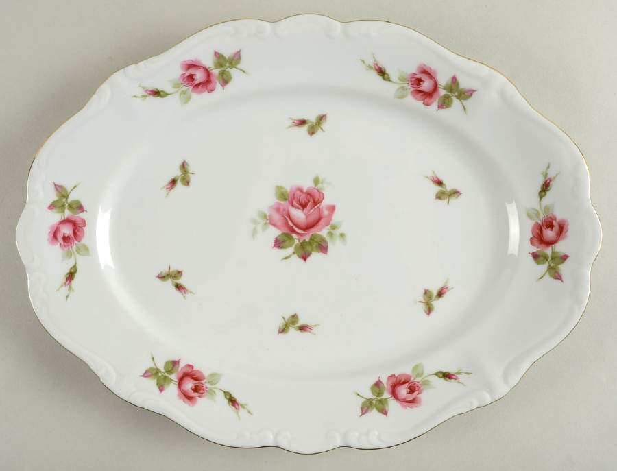 JOH172 12" Oval Serving Platter by Johann Haviland-1