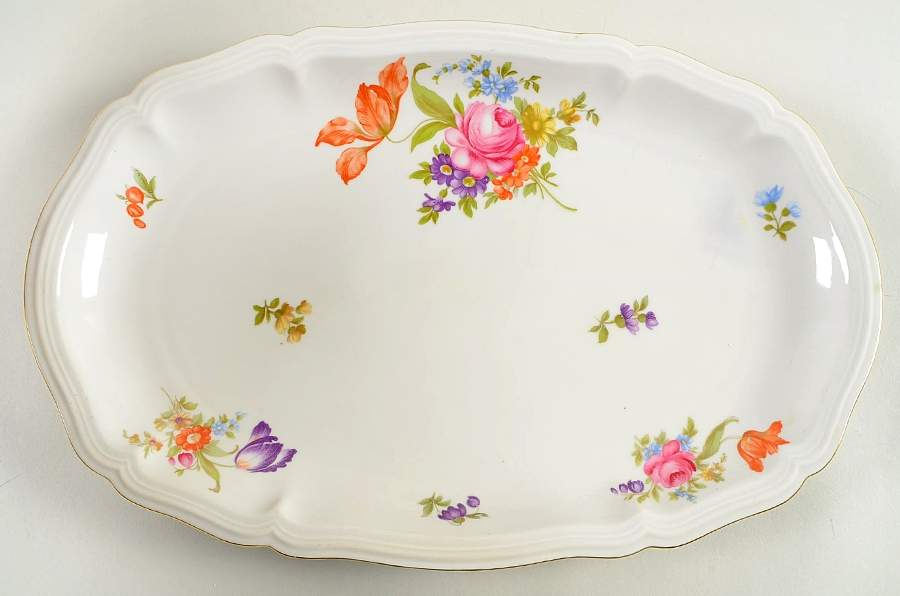 JOH176 15" Oval Serving Platter by Johann Haviland-1