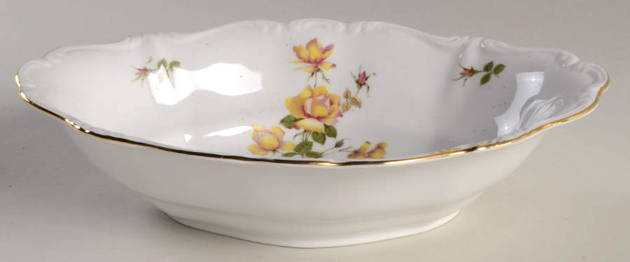 JOH18 10" Oval Vegetable Bowl by Johann Haviland-1