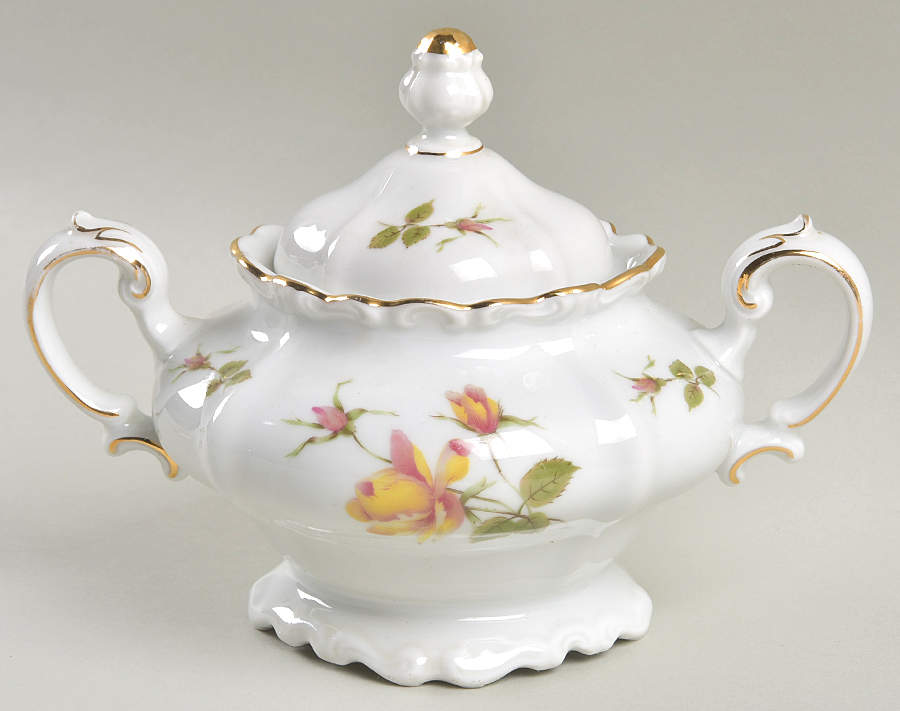 JOH18 Sugar Bowl & Lid by Johann Haviland-1