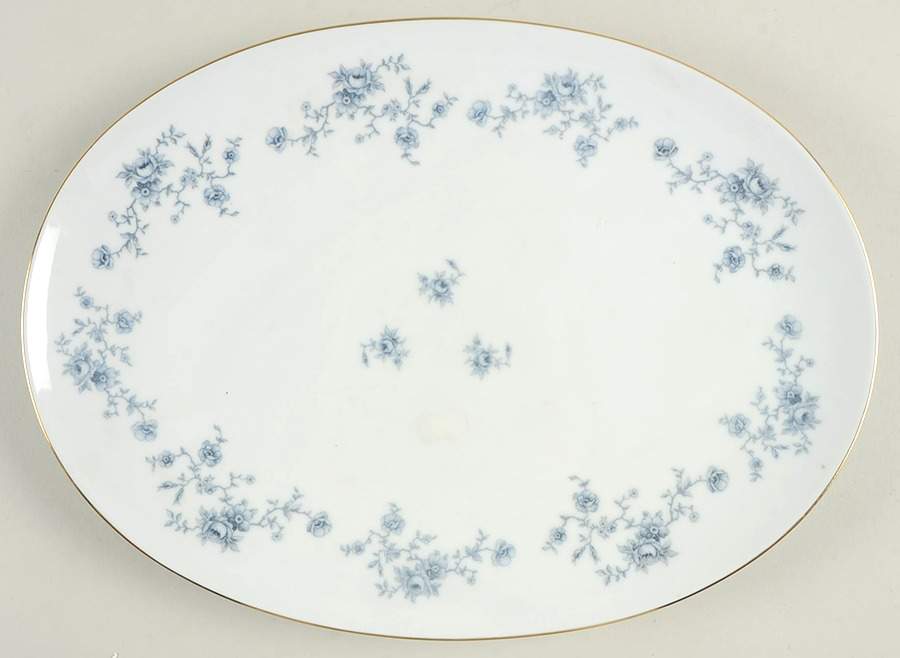 JOH181 13" Oval Serving Platter by Johann Haviland-1