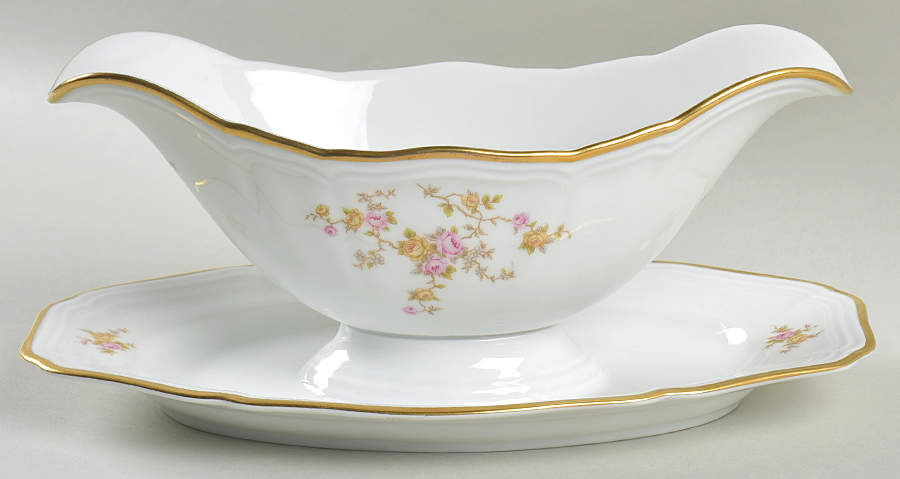 JOH192 Gravy Boat with Attached Underplate by Johann Haviland-1