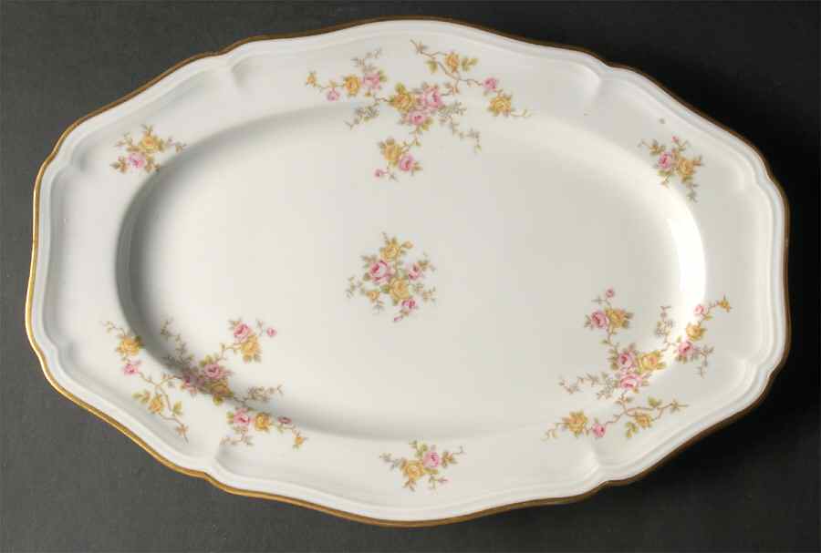 JOH192 15" Oval Serving Platter by Johann Haviland-1