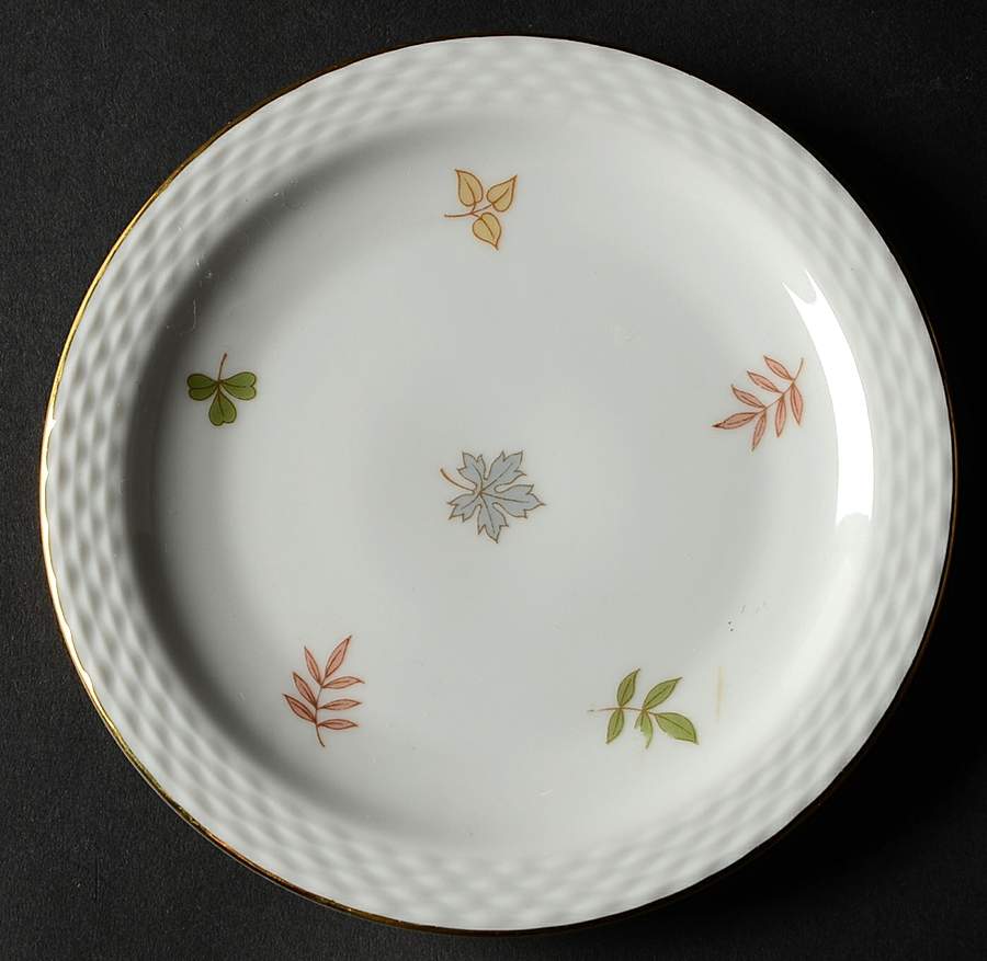Autumn Leaves Bread & Butter Plate by Johann Haviland-1