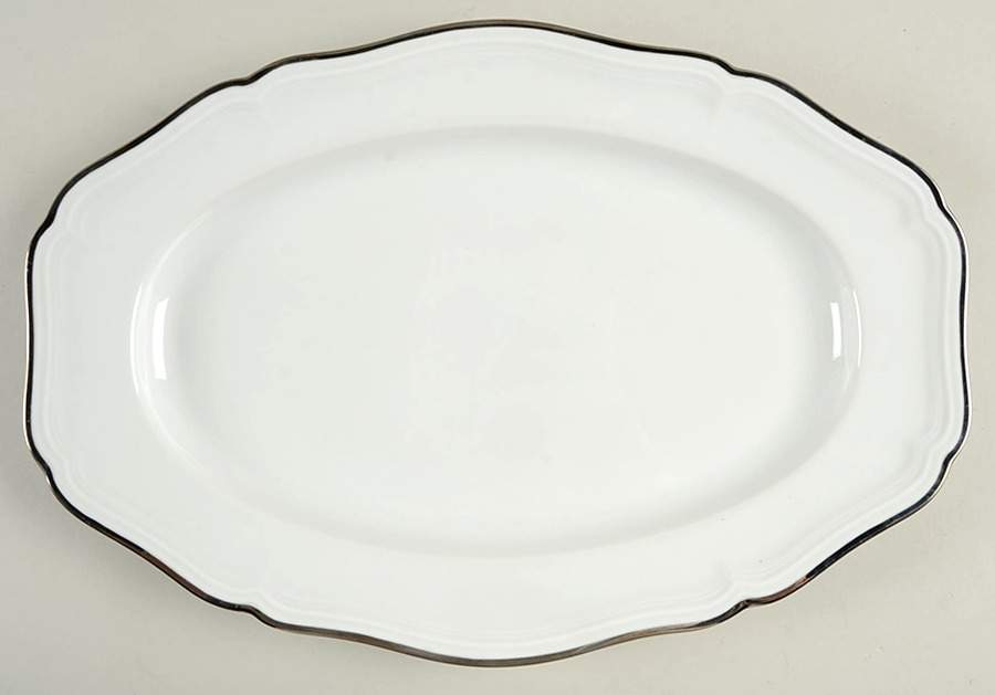 JOH208 14" Oval Serving Platter by Johann Haviland-1