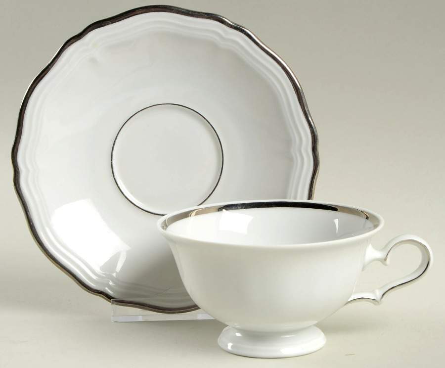 JOH208 Footed Cup & Saucer Set by Johann Haviland-1