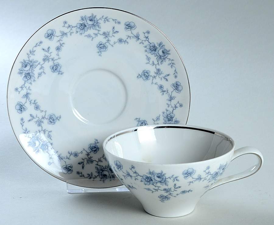 JOH21 Flat Cup & Saucer Set by Johann Haviland-1