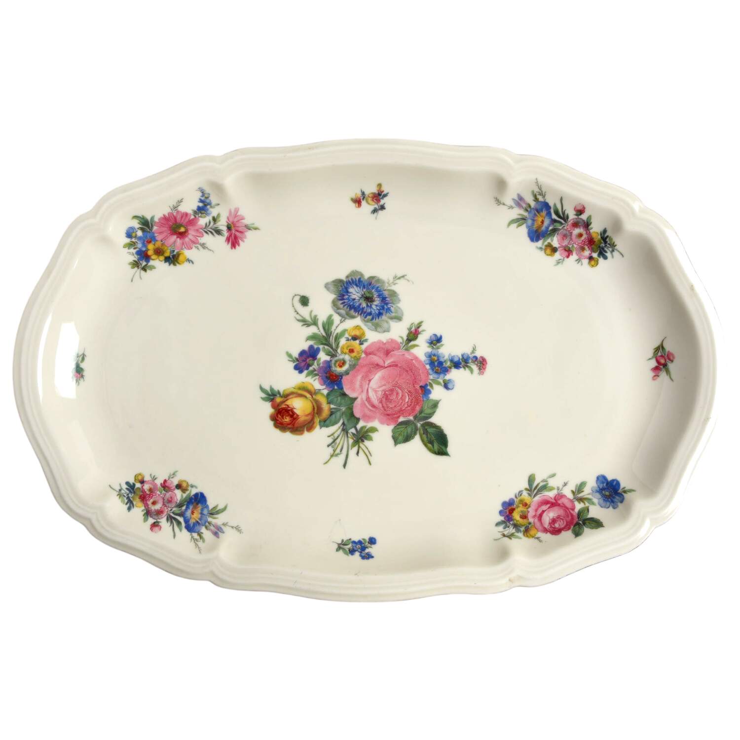 JOH214 15" Oval Serving Platter by Johann Haviland-1