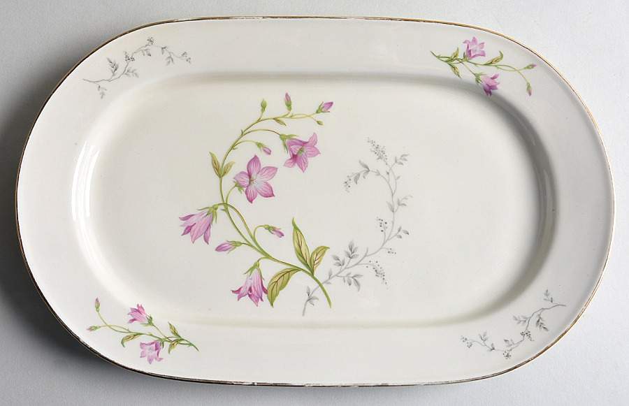 E651 12" Oval Serving Platter by Johann Haviland-1