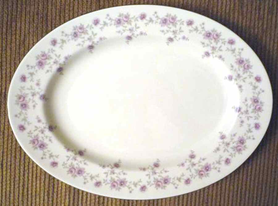 JOH217 14" Oval Serving Platter by Johann Haviland-1