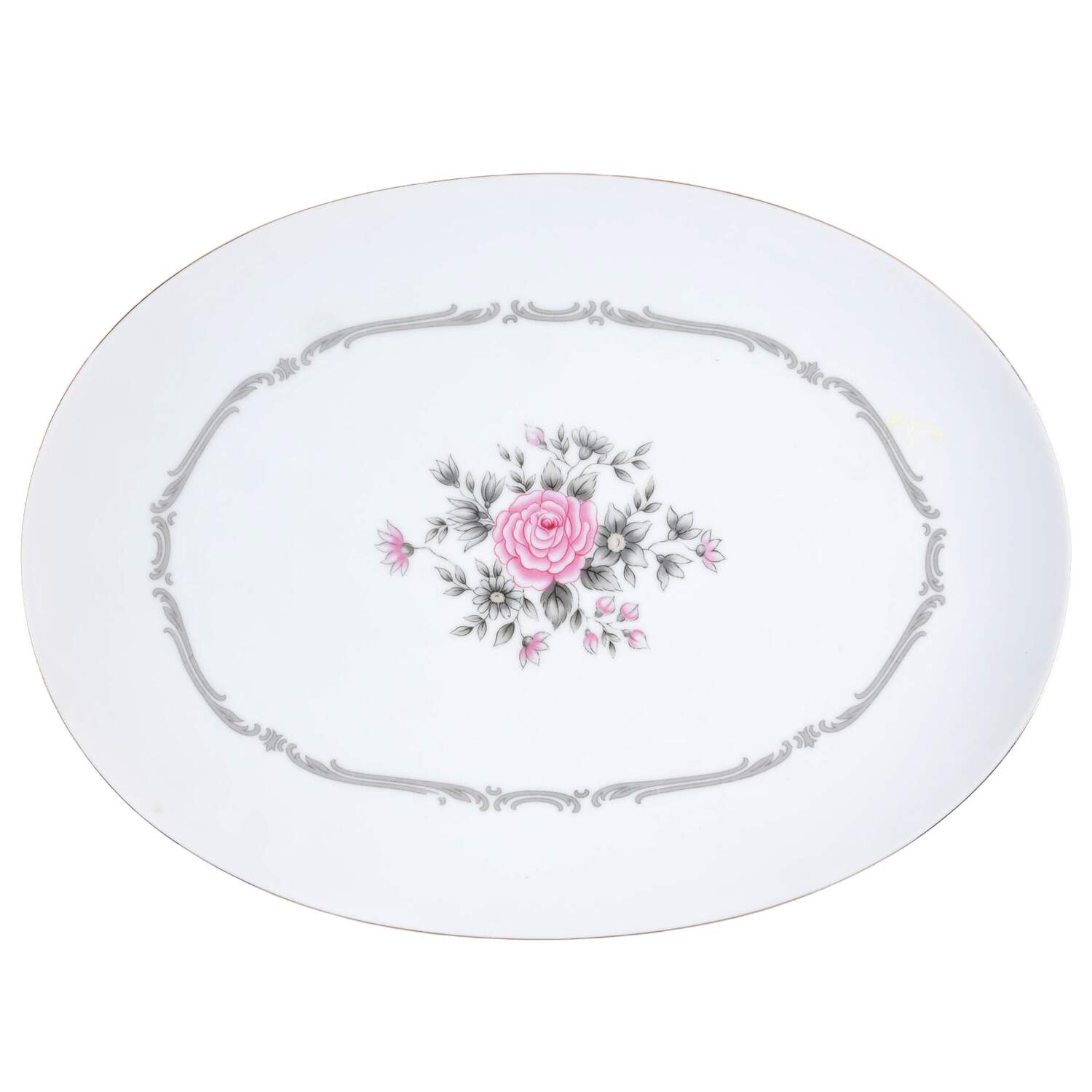 JOH218 13" Oval Serving Platter by Johann Haviland-1