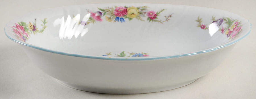 JOH22 10" Oval Vegetable Bowl by Johann Haviland-1