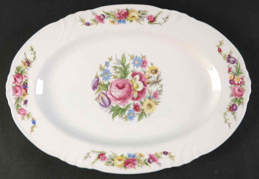 JOH22 13" Oval Serving Platter by Johann Haviland-1