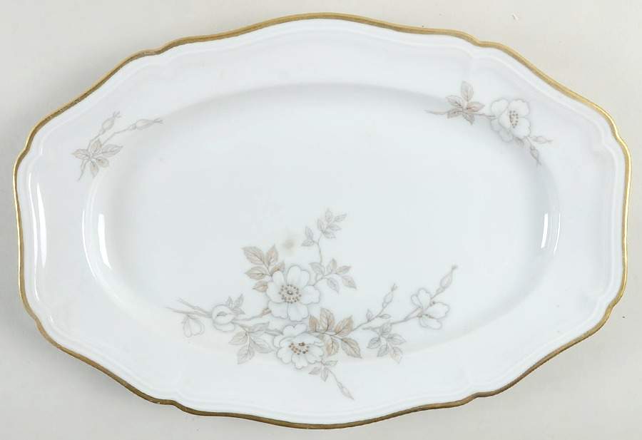 JOH31 13" Oval Serving Platter by Johann Haviland-1