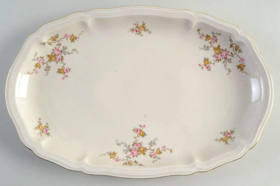 JOH32 14" Oval Serving Platter by Johann Haviland-1