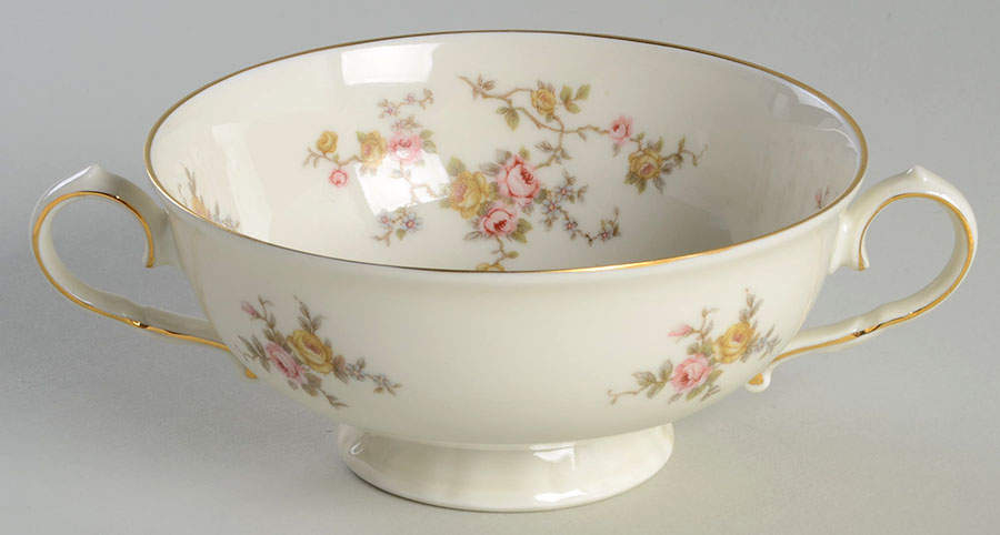 JOH32 Footed Cream Soup Bowl by Johann Haviland-1