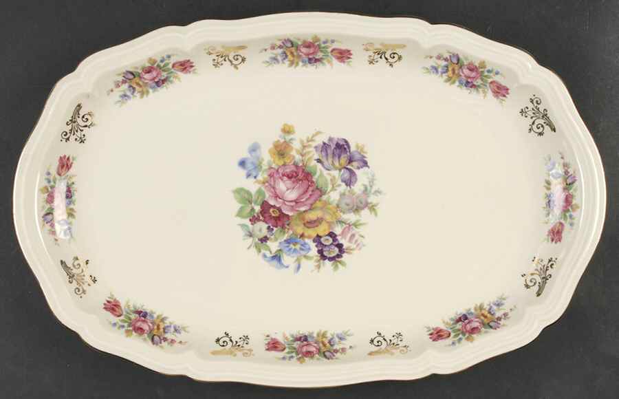 JOH33 15" Oval Serving Platter by Johann Haviland-1