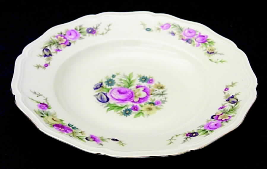 Dresden Rim Soup Bowl by Johann Haviland-1