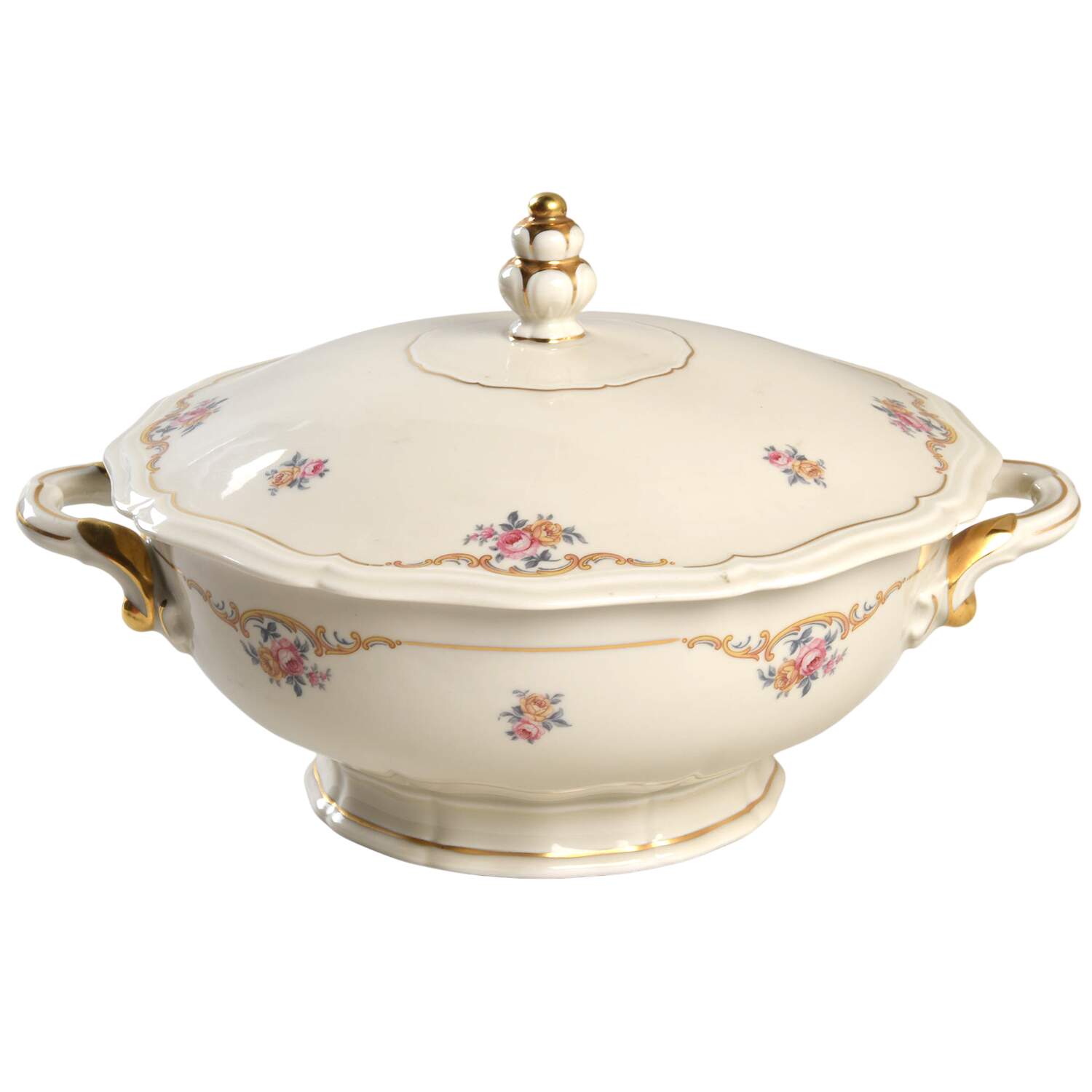 JOH37 Round Covered Vegetable by Johann Haviland-1