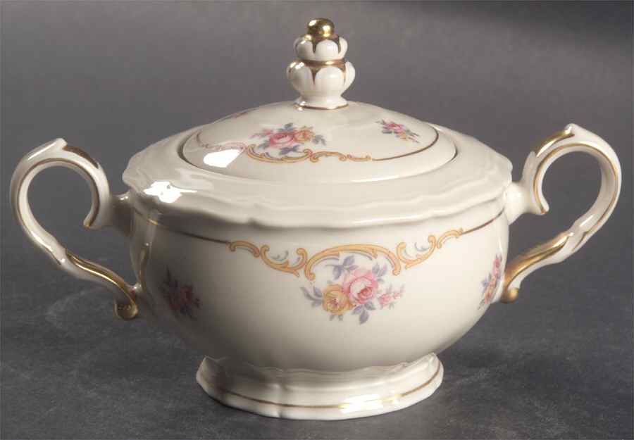 JOH37 Sugar Bowl & Lid by Johann Haviland-1
