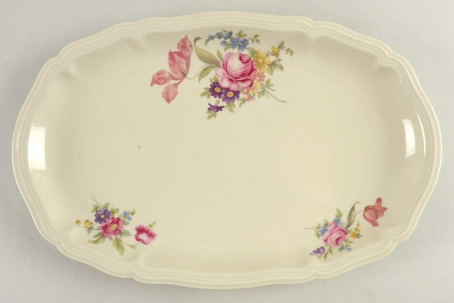 JOH38 15" Oval Serving Platter by Johann Haviland-1