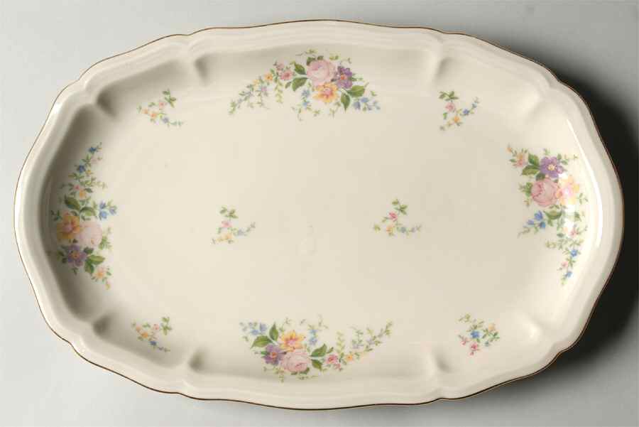 JOH4 13" Oval Serving Platter by Johann Haviland-1