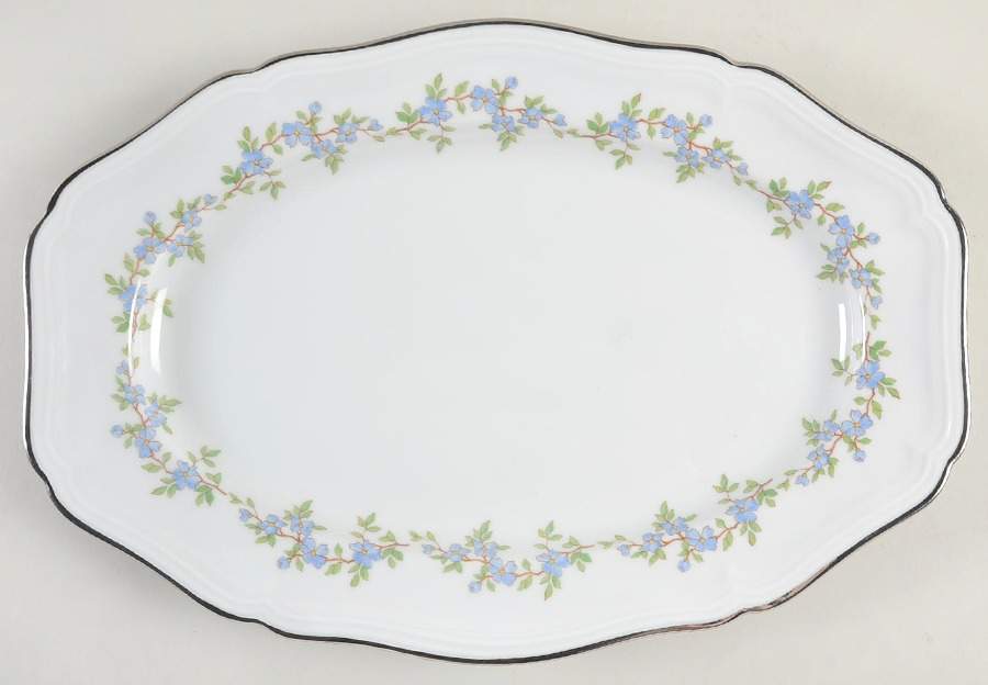 JOH41 13" Oval Serving Platter by Johann Haviland-1