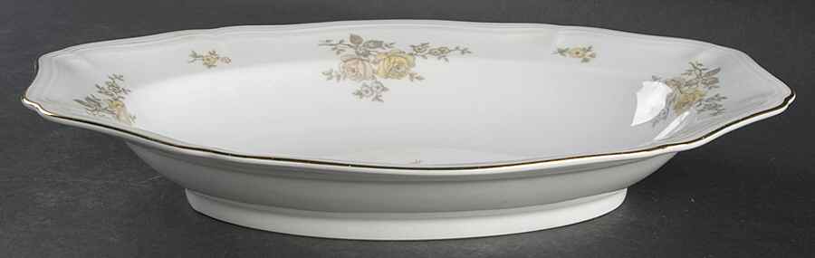 JOH45 12" Oval Vegetable Bowl by Johann Haviland-1