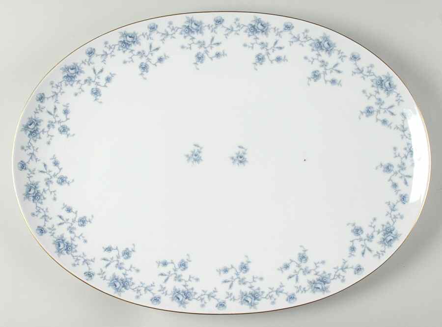 JOH48 15" Oval Serving Platter by Johann Haviland-1