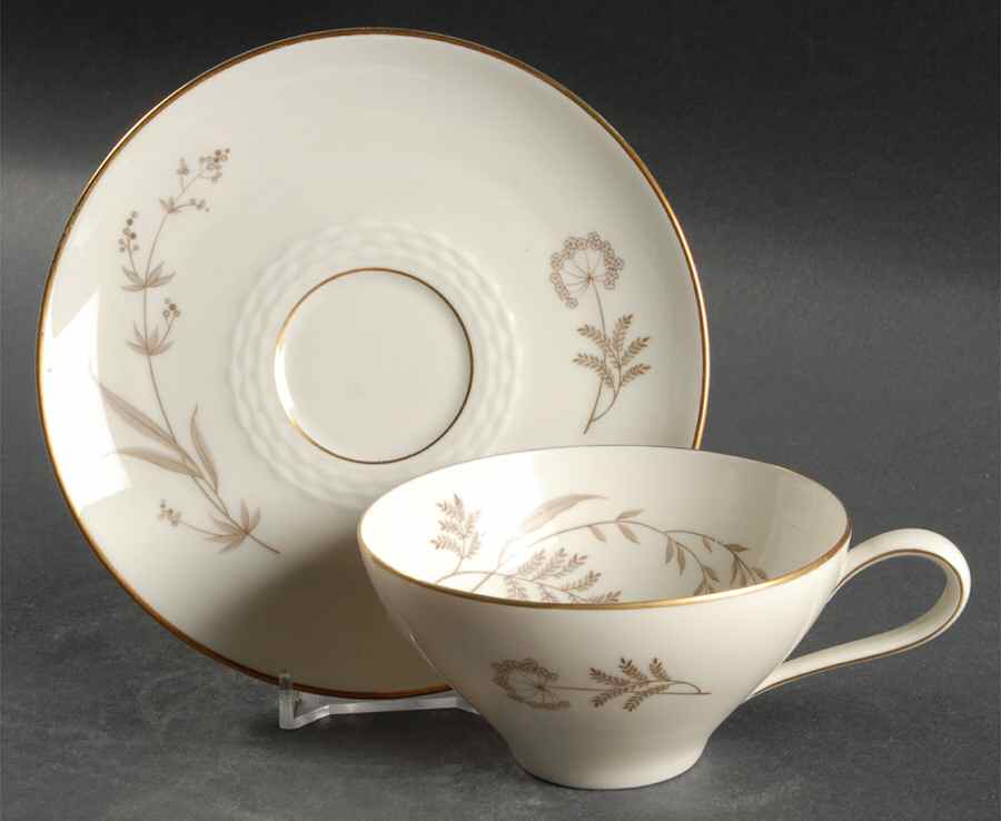 W863 Flat Cup & Saucer Set by Johann Haviland-1