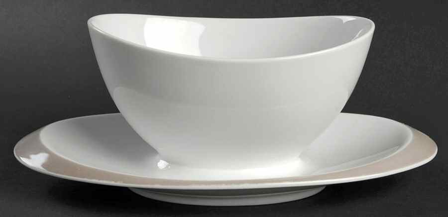 JOH53 Gravy Boat with Attached Underplate by Johann Haviland-1