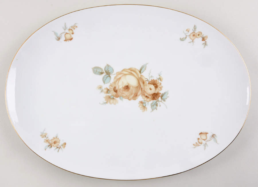 JOH55 13" Oval Serving Platter by Johann Haviland-1