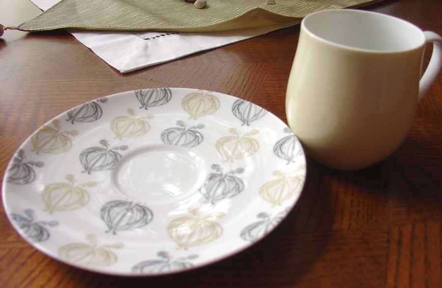 JOH58 Flat Cup & Saucer Set by Johann Haviland-1