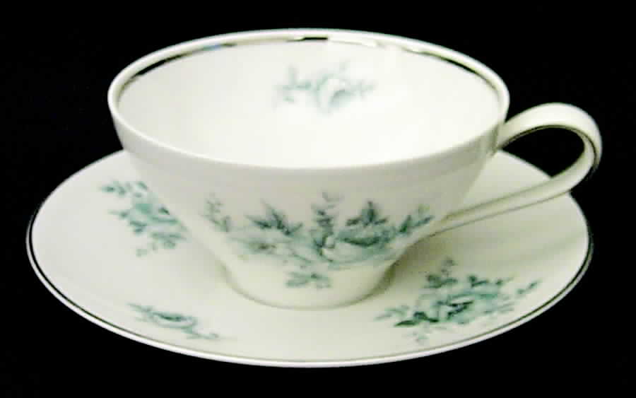 JOH64 Flat Cup & Saucer Set by Johann Haviland-1