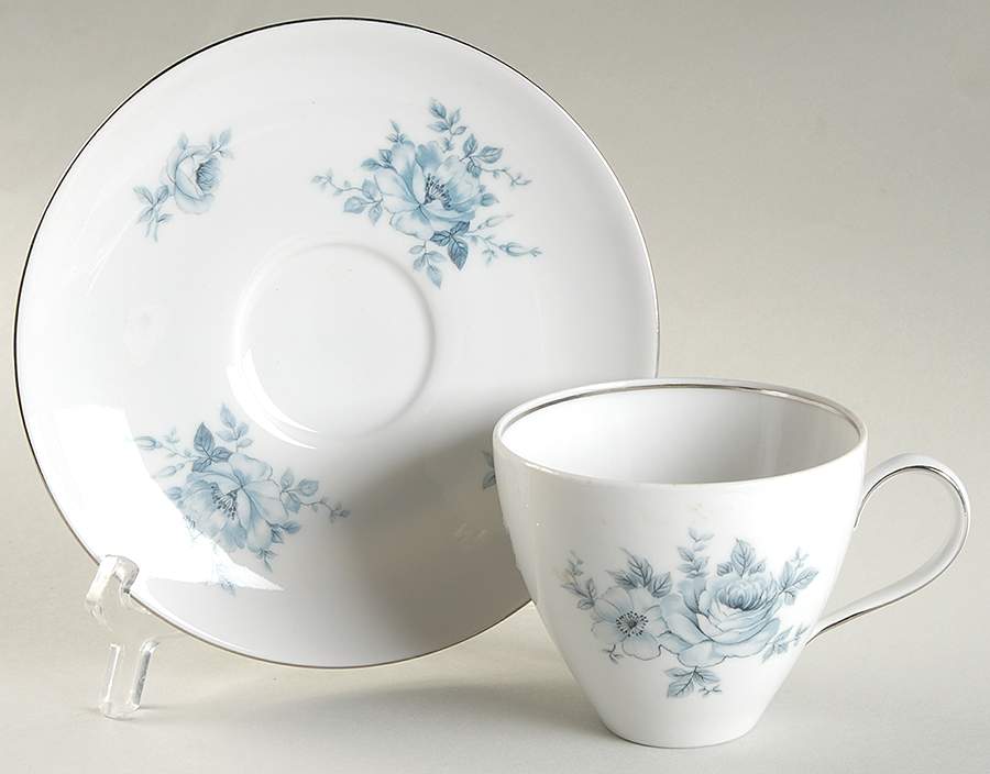 JOH64 Flat Cup & Saucer Set by Johann Haviland-1