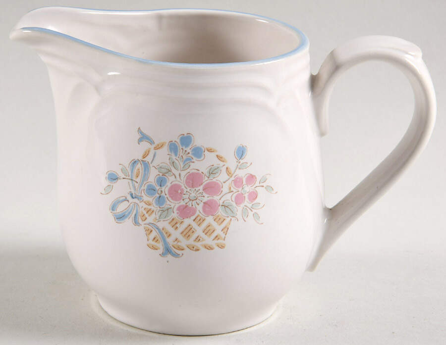 Country Basket Creamer by Johann Haviland-1