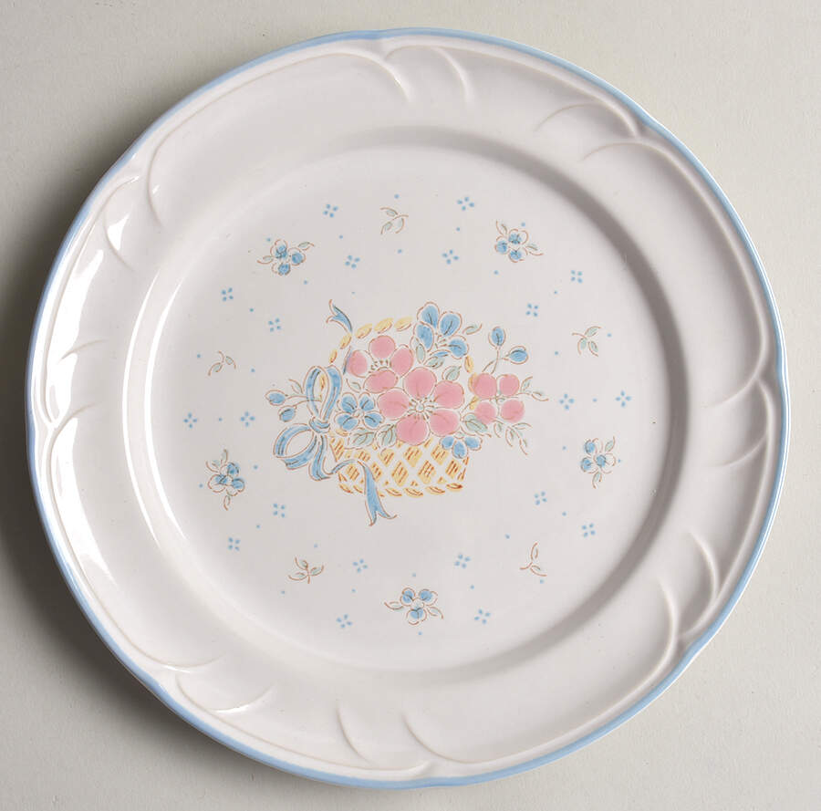 Country Basket Salad Plate by Johann Haviland-1