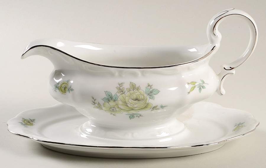 JOH76 Gravy Boat with Attached Underplate by Johann Haviland-1