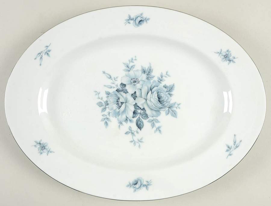 JOH9 12" Oval Serving Platter by Johann Haviland-1