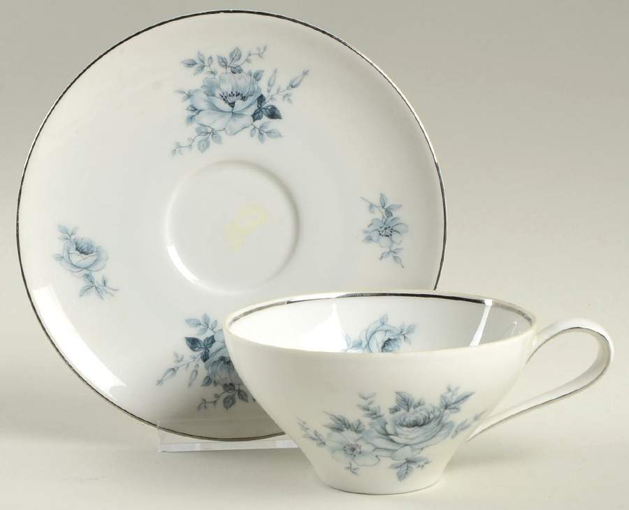 JOH9 Flat Cup & Saucer Set by Johann Haviland-1