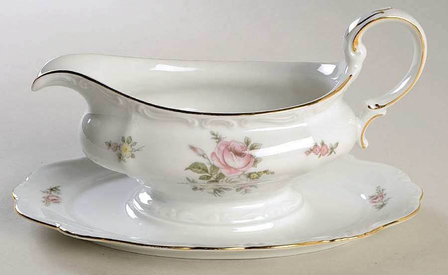 JOH95 Gravy Boat with Attached Underplate by Johann Haviland-1