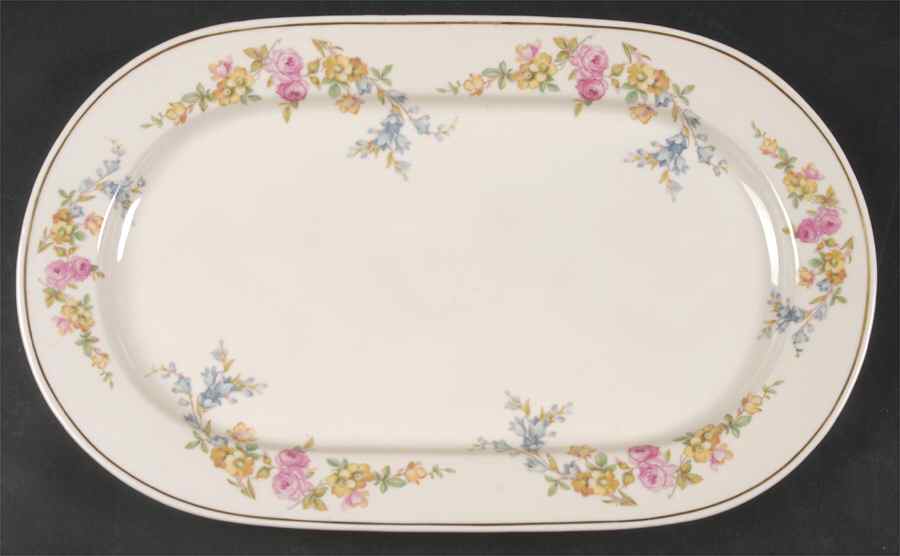 JOH98 15" Oval Serving Platter by Johann Haviland-1
