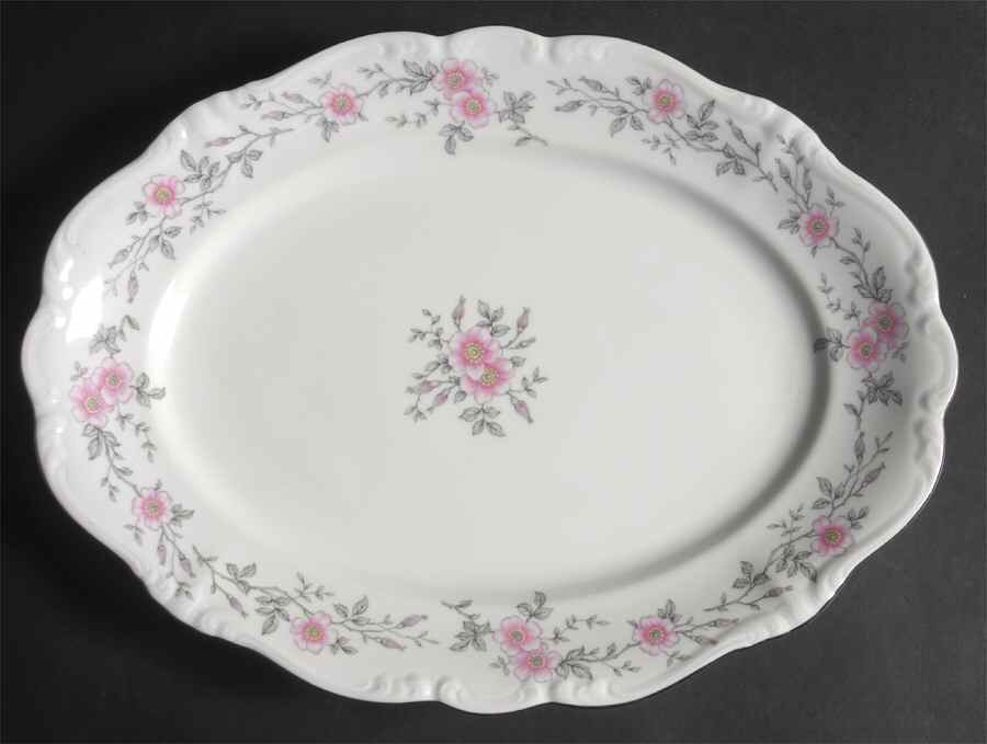 Louise 14" Oval Serving Platter by Johann Haviland-1