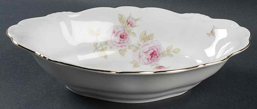 Michelene 10" Oval Vegetable Bowl by Johann Haviland-1