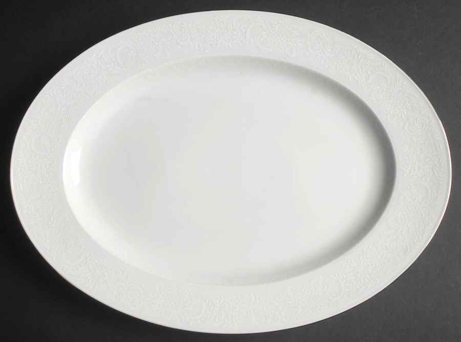 Morning Mist 12" Oval Serving Platter by Johann Haviland-1