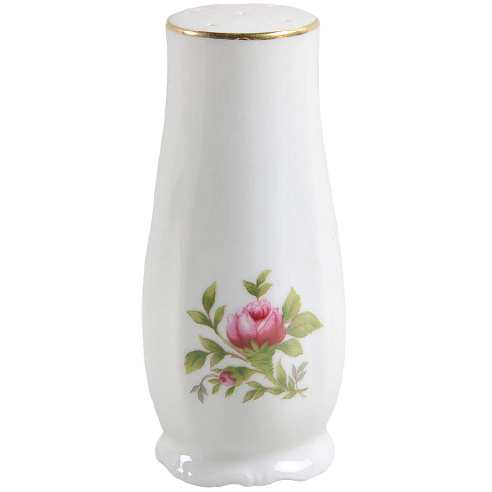 Moss Rose (Bavarian Backstamp) Pepper Shaker by Johann Haviland-1